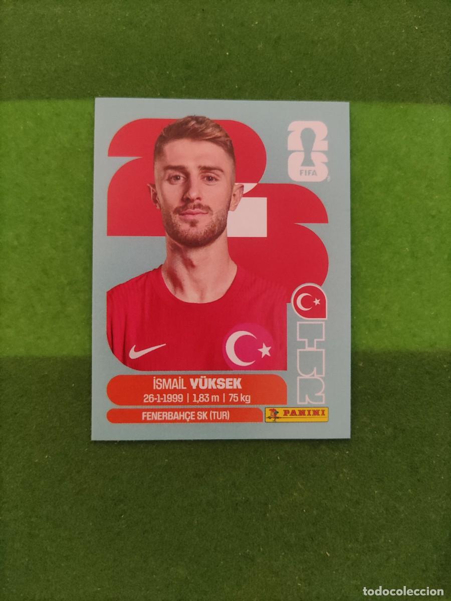Fu&szlig;ball-Sticker: Y&uuml;ksek Turqu&iacute;a TUR 10 Sticker Mundial 2026 FIFA World Cup / Sin pegar