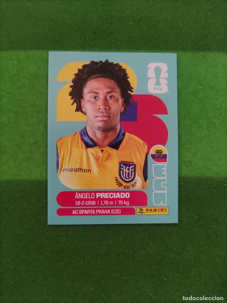 Fu&szlig;ball-Sticker: Preciado Ecuador ECU 7 Sticker Mundial 2026 FIFA World Cup / Sin pegar