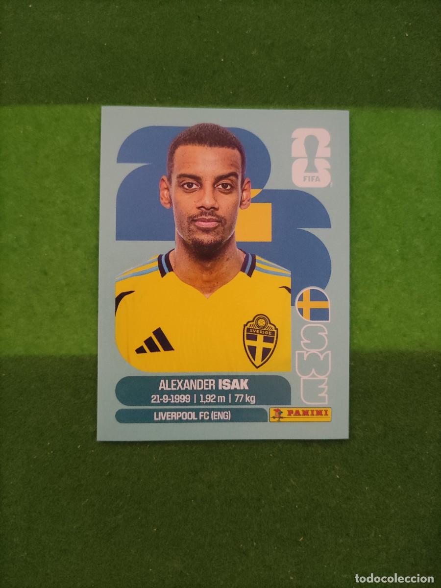 Cromos de F&uacute;tbol: Isak Suecia SWE 19 Sticker Mundial 2026 FIFA World Cup / Sin pegar