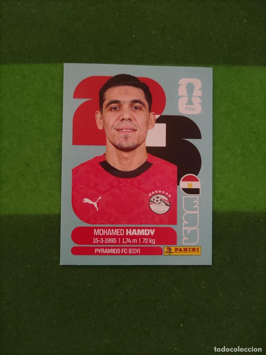 Cromos de F&uacute;tbol: Hamdy Egipto EGY 4 Sticker Mundial 2026 FIFA World Cup / Sin pegar