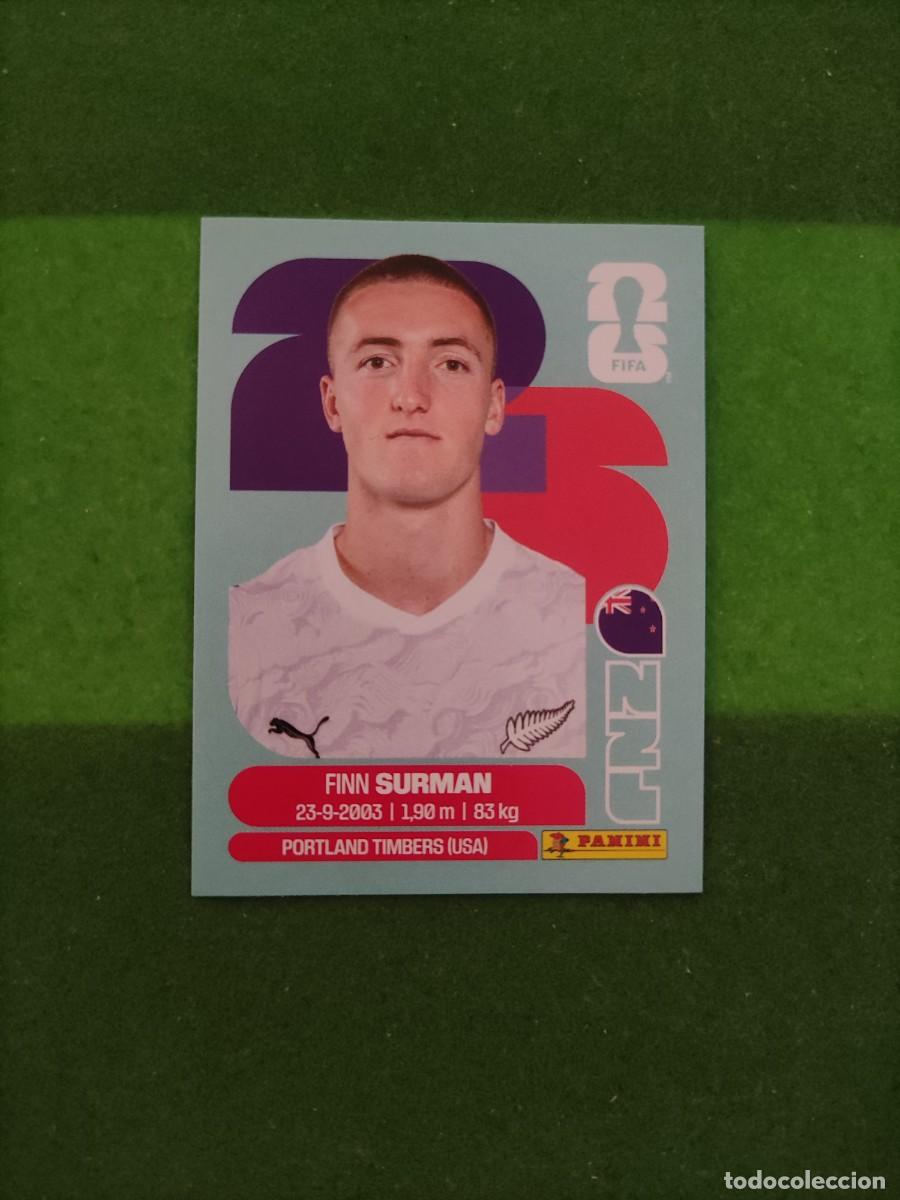 Cromos de F&uacute;tbol: Surman Nueva Zelanda NZL 9 Sticker Mundial 2026 FIFA World Cup / Sin pegar