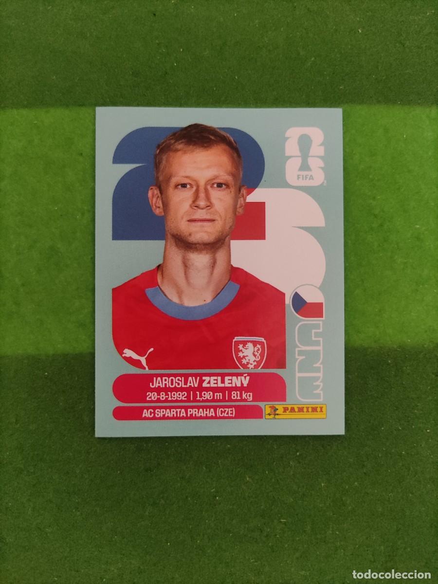 Cromos de F&uacute;tbol: Zeleny Rep&uacute;blica Checa CZE 6 Sticker Mundial 2026 FIFA World Cup / Sin pegar