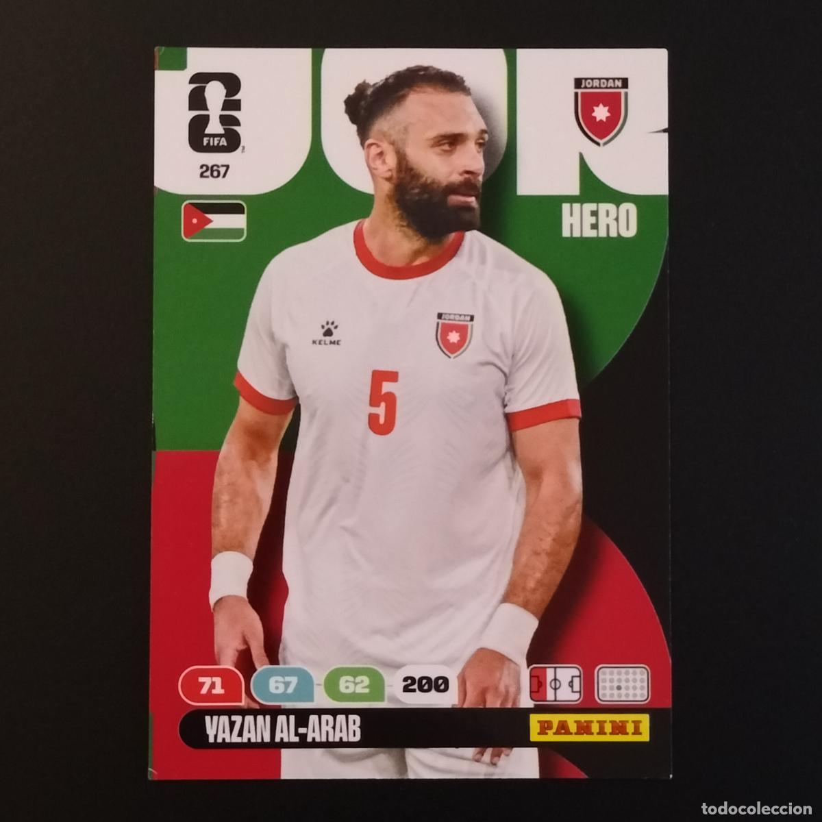 Cromos de F&uacute;tbol: 267 YAZAN AL-ARAB JORDANIA CROMOS ADRENALYN XL MUNDIAL 26 2026 FIFA WORLD CUP PANINI