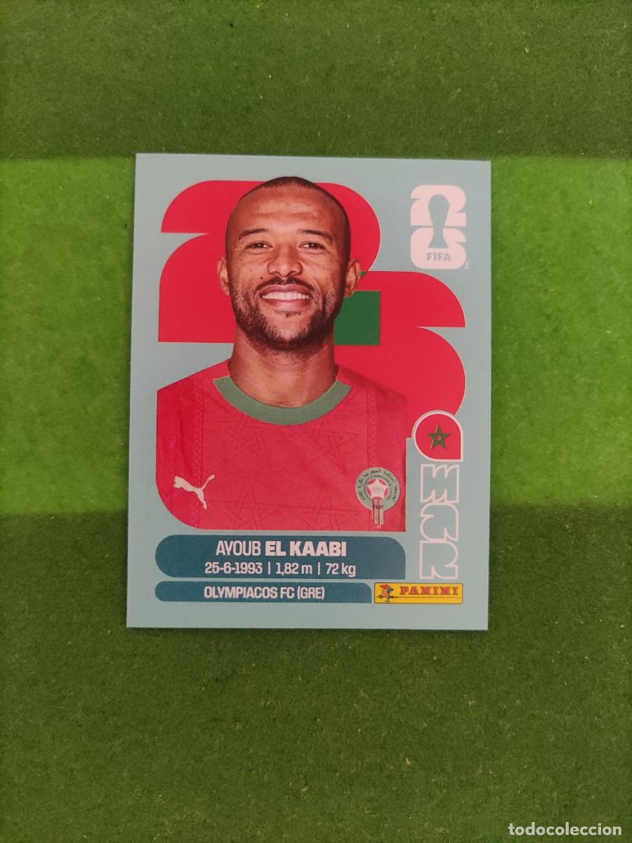 Cromos de F&uacute;tbol: El Kaabi Marruecos MAR 20 Sticker Mundial 2026 FIFA World Cup / Sin pegar