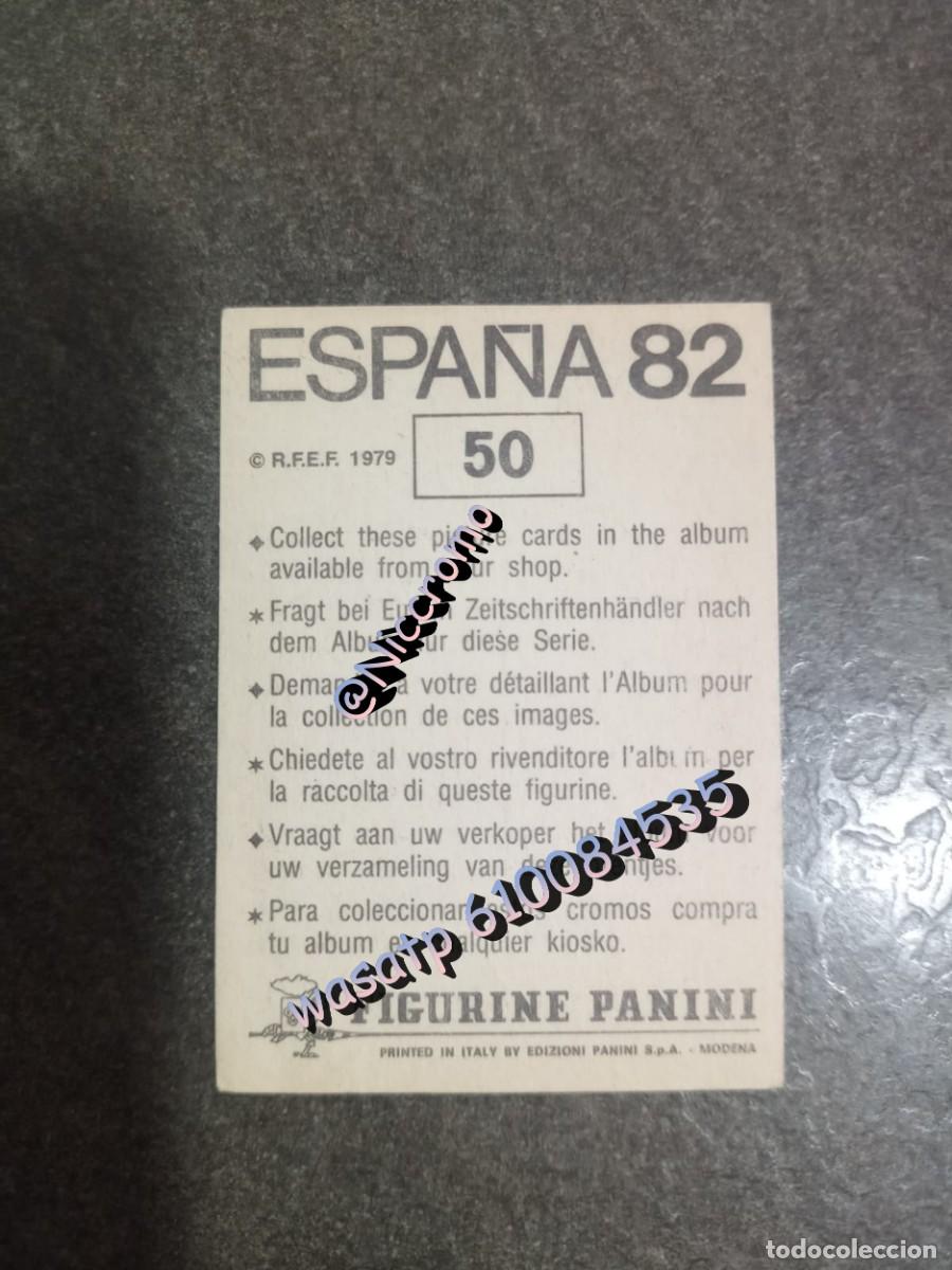 Cromos de F&uacute;tbol: rossi italia campeon n&ordm; 50 espa&ntilde;a 82 panini world cup mundial futbol 1982 sin pegar ver fotos