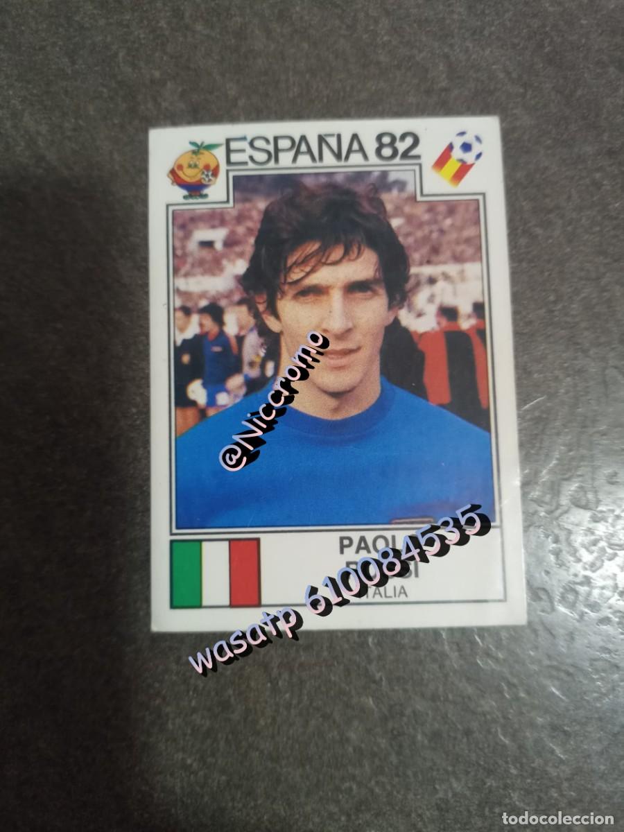 Fu&szlig;ball-Sticker: rossi italia campeon n&ordm; 50 espa&ntilde;a 82 panini world cup mundial futbol 1982 sin pegar ver fotos