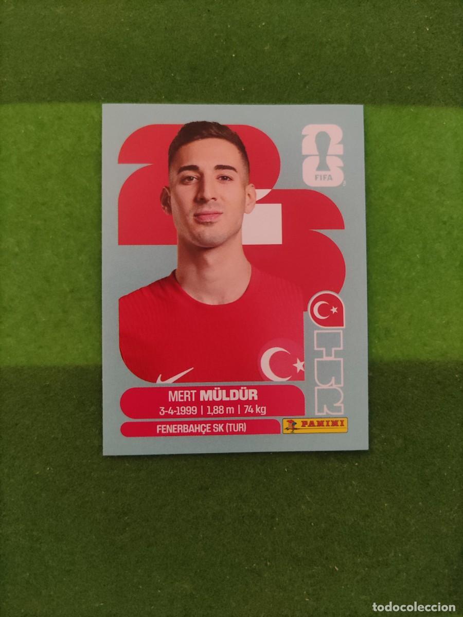 Cromos de F&uacute;tbol: M&uuml;ld&uuml;r Turqu&iacute;a TUR 3 Sticker Mundial 2026 FIFA World Cup / Sin pegar
