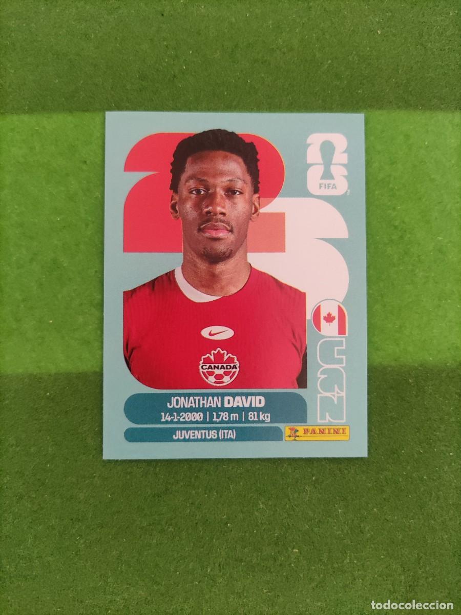 Cromos de F&uacute;tbol: David Canad&aacute; CAN 20 Sticker Mundial 2026 FIFA World Cup / Sin pegar