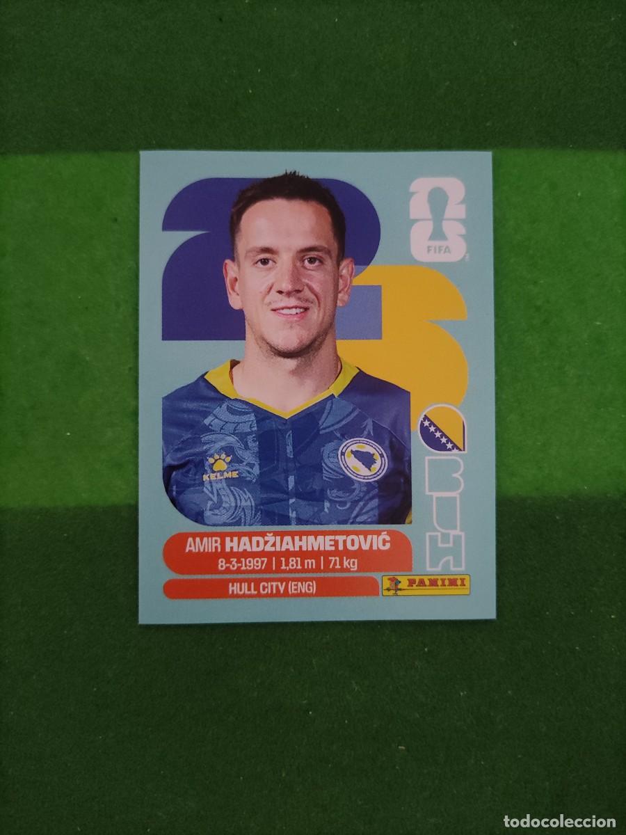 Cromos de F&uacute;tbol: Hadziahmetović Bosnia Herzegovina BIH 8 Sticker Mundial 2026 FIFA World Cup / Sin pegar