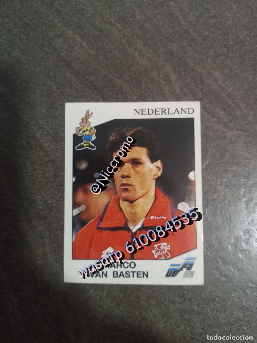 Cromos de F&uacute;tbol: van basten holanda n&ordm; 134 euro cup 92 france panini eurocopa mundial 1992 sin pegar ver fotos