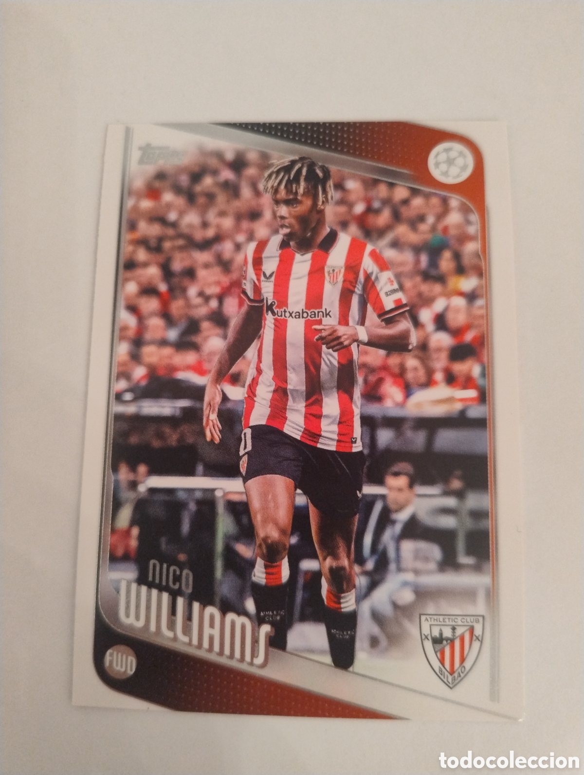 Fu&szlig;ball-Sticker: 38 - Nico Williams - Athletic Bilbao - Topps Flagship 2025 - 2026