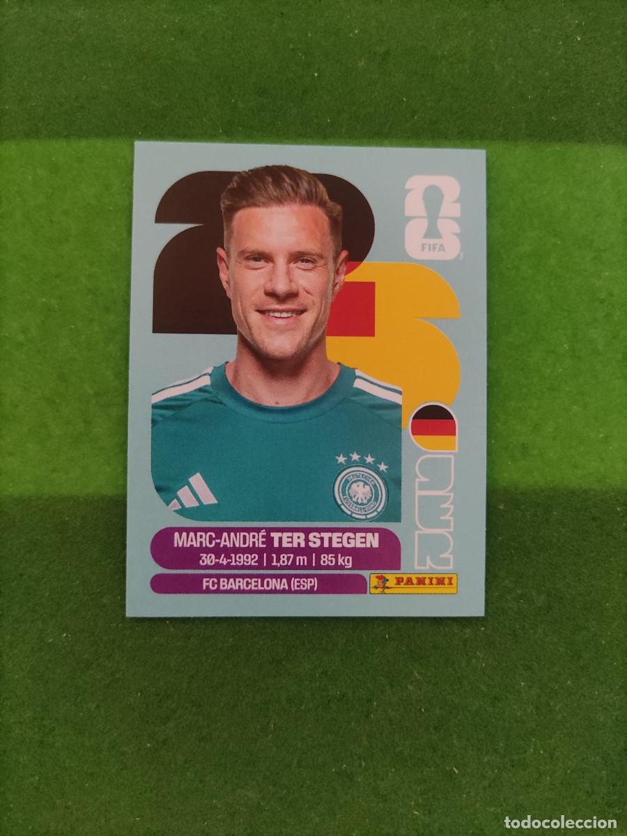 Fu&szlig;ball-Sticker: Ter Stegen Alemania GER 2 Sticker Mundial 2026 FIFA World Cup / Sin pegar