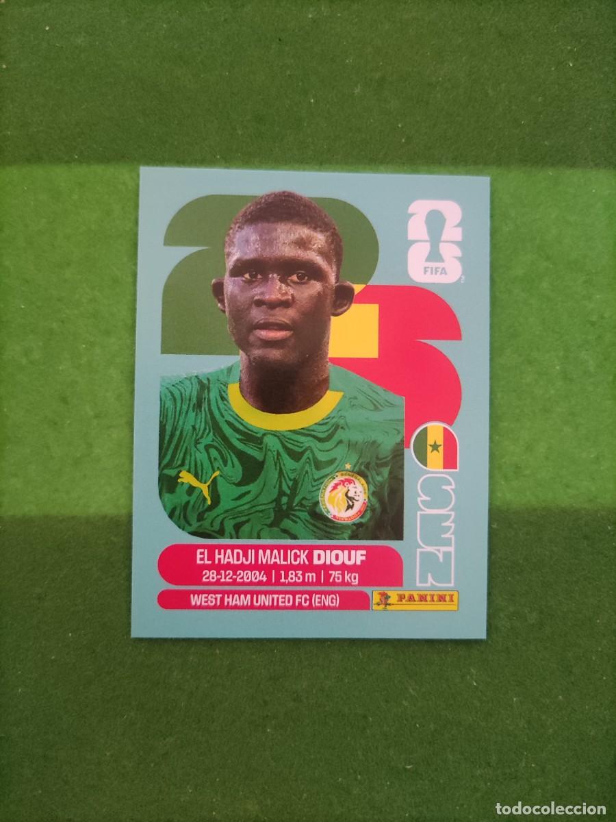 Cromos de F&uacute;tbol: Diouf Senegal SEN 7 Sticker Mundial 2026 FIFA World Cup / Sin pegar