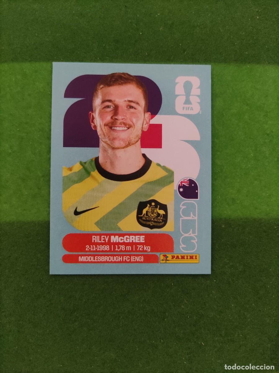Football Stickers: McGree Australia AUS 12 Sticker Mundial 2026 FIFA World Cup / Sin pegar
