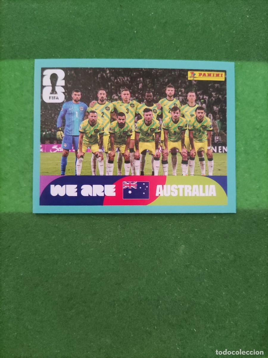 Football Stickers: We are Australia AUS 13 Sticker Mundial 2026 FIFA World Cup / Sin pegar