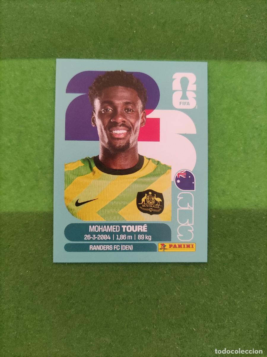 Football Stickers: Toure Australia AUS 20 Sticker Mundial 2026 FIFA World Cup / Sin pegar