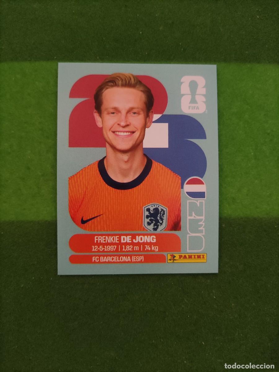 Cartes &agrave; collectionner de Football: De Jong Pa&iacute;ses Bajos NED 14 Sticker Mundial 2026 FIFA World Cup / Sin pegar