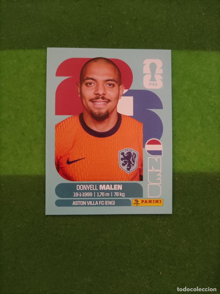 Cartes &agrave; collectionner de Football: Malen Pa&iacute;ses Bajos NED 18 Sticker Mundial 2026 FIFA World Cup / Sin pegar