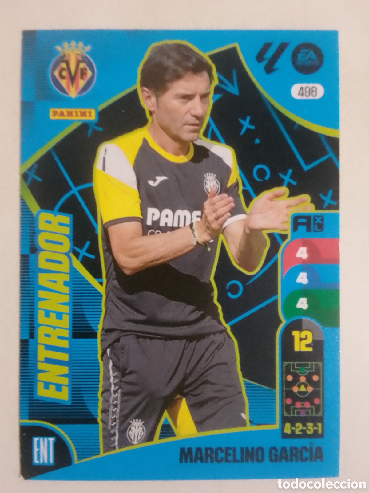 Cartes &agrave; collectionner de Football: Adrenalyn XL 2024-25 n&deg; 498 Marcelino Garc&iacute;a &bull; Villarreal.