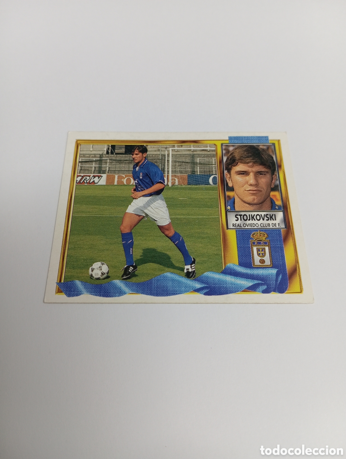 Cromos de Futebol: STOJKOVSKI COLOCA Oviedo Liga Este 1995 1996 NUEVO SIN PEGAR PANINI 95 96