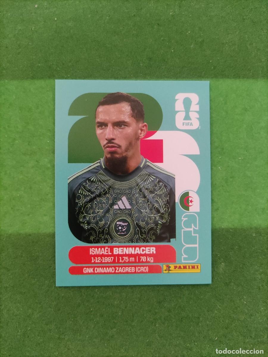 Cromos de F&uacute;tbol: Bennacer Argelia ALG 8 Sticker Mundial 2026 FIFA World Cup / Sin pegar