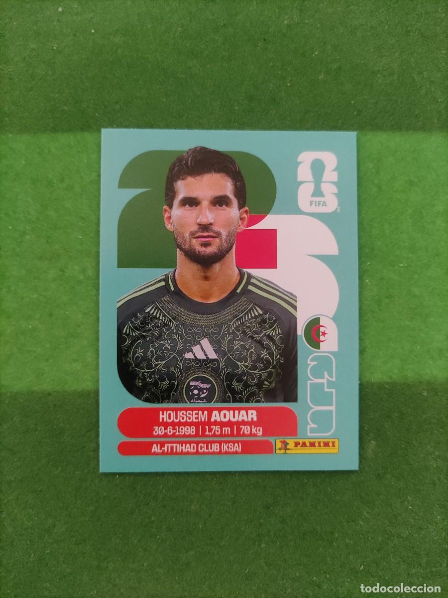 Cromos de F&uacute;tbol: Aouar Argelia ALG 9 Sticker Mundial 2026 FIFA World Cup / Sin pegar