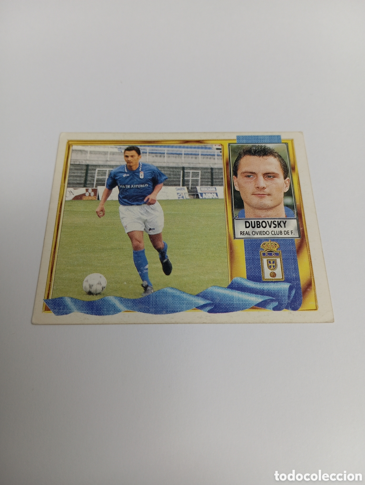 Cromos de F&uacute;tbol: DUBOSKY COLOCA Oviedo Liga Este 1995 1996 NUEVO SIN PEGAR PANINI 95 96
