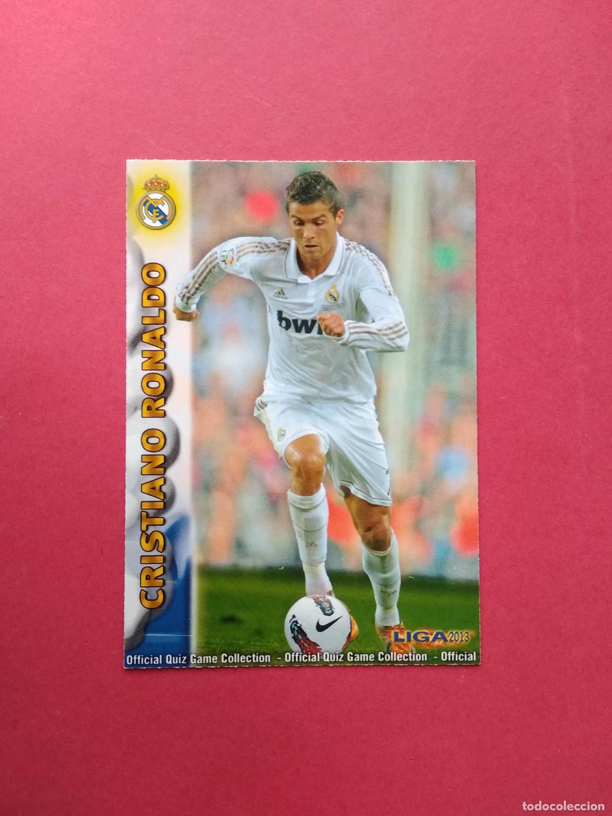 Cromos de F&uacute;tbol: MUNDICROMO QUIZ GAME LIGA 12 13 2012 2013 FICHA N&ordm; 20 CRISTIANO RONALDO REAL MADRID 020