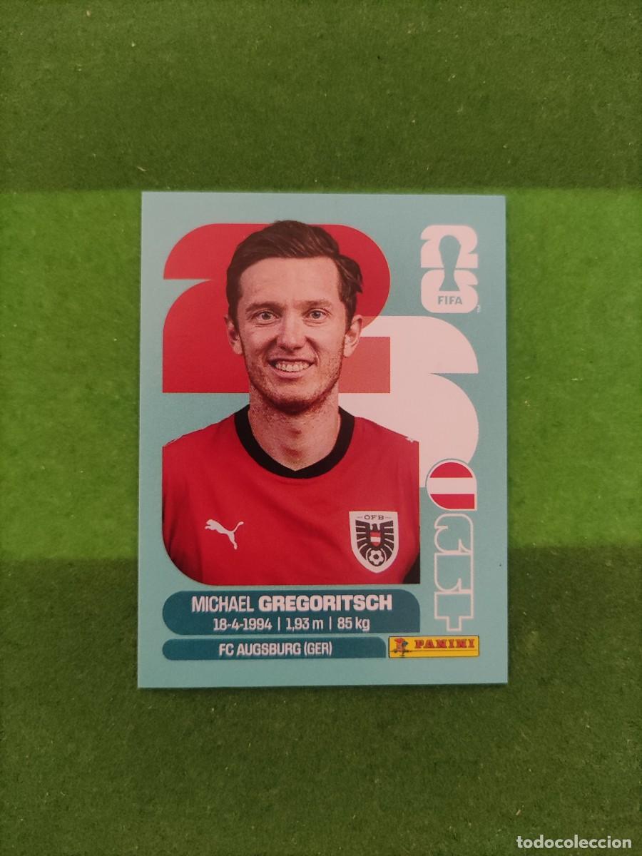 Cromos de F&uacute;tbol: Gregoritsch Austria AUT 19 Sticker Mundial 2026 FIFA World Cup / Sin pegar