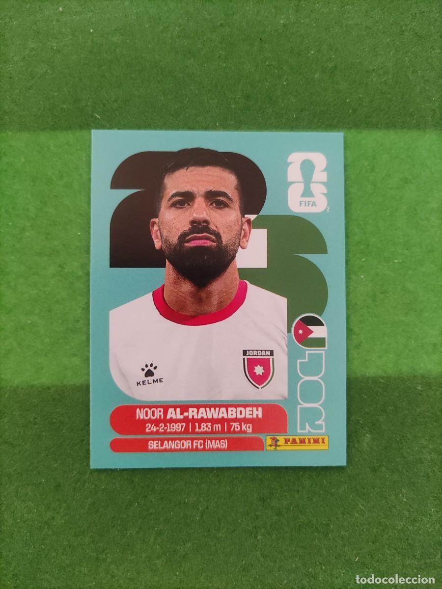 Cromos de F&uacute;tbol: Al-Rawabdeh Jordania JOR 11 Sticker Mundial 2026 FIFA World Cup / Sin pegar