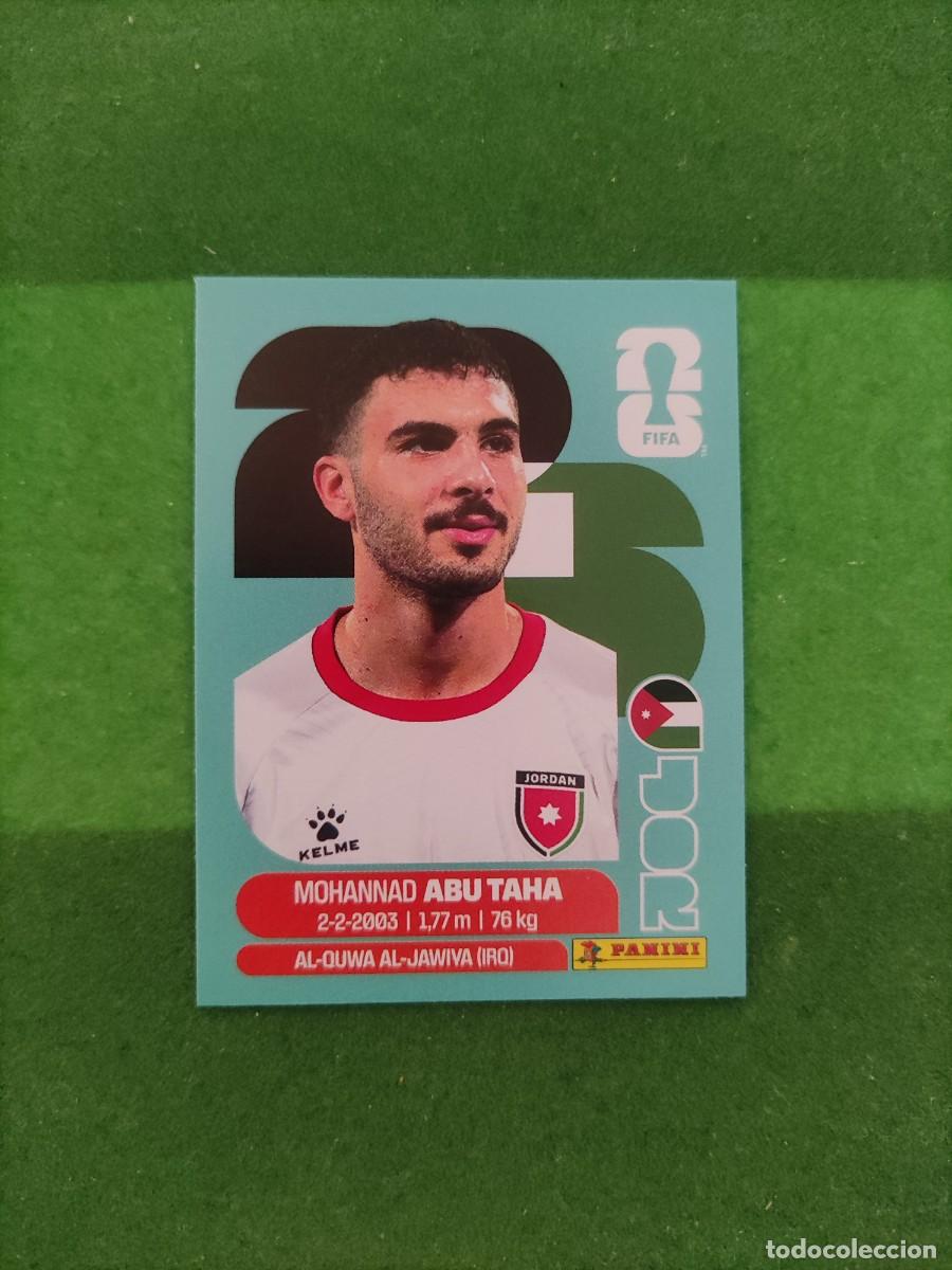 Cromos de F&uacute;tbol: Abu Taha Jordania JOR 12 Sticker Mundial 2026 FIFA World Cup / Sin pegar
