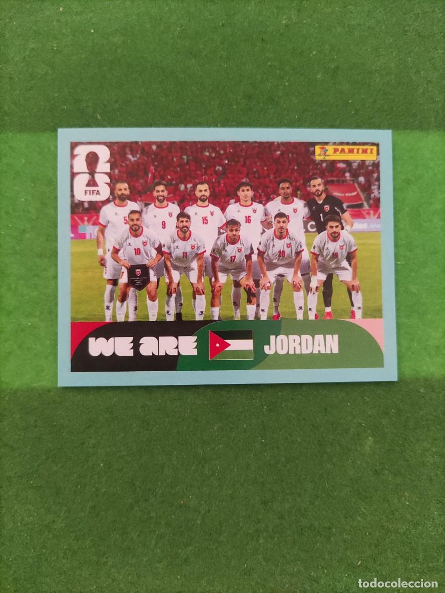 Cromos de F&uacute;tbol: We are Jordania JOR 13 Sticker Mundial 2026 FIFA World Cup / Sin pegar