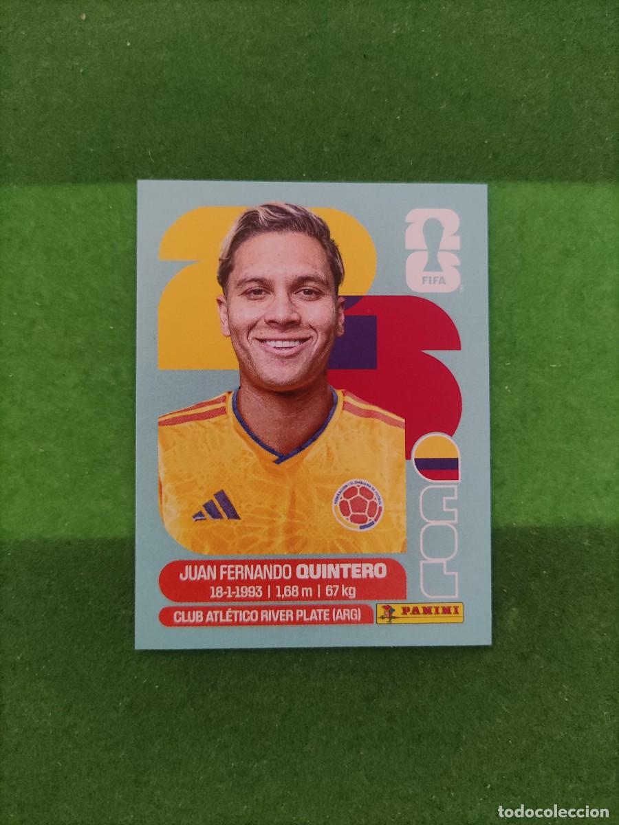 Cromos de F&uacute;tbol: Quintero Colombia COL 15 Sticker Mundial 2026 FIFA World Cup / Sin pegar