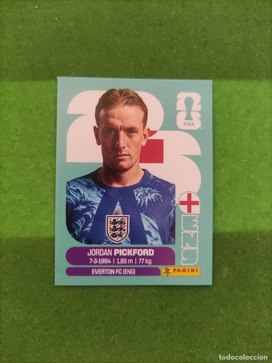 Cromos de F&uacute;tbol: Pickford Inglaterra ENG 2 Sticker Mundial 2026 FIFA World Cup / Sin pegar