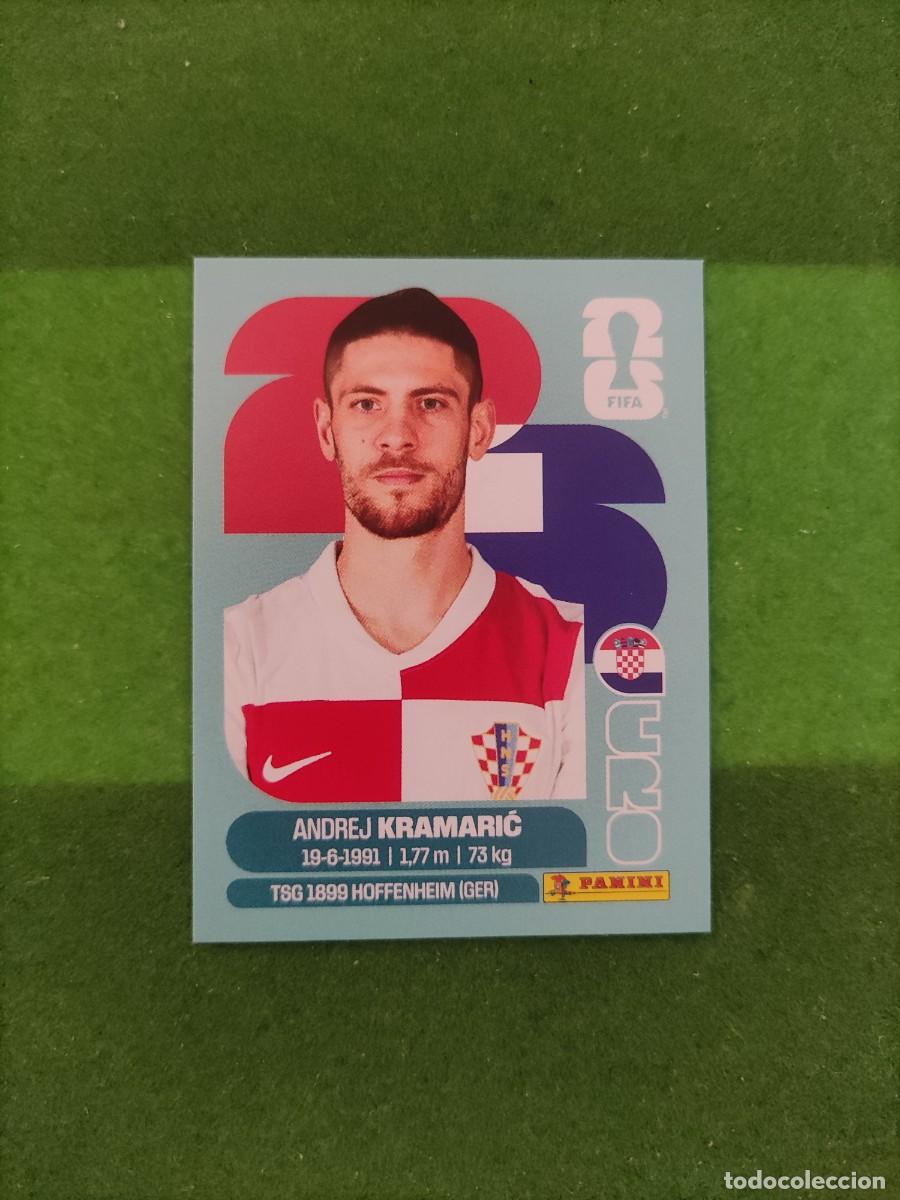 Cartes &agrave; collectionner de Football: Kramarić Croacia CRO 19 Sticker Mundial 2026 FIFA World Cup / Sin pegar