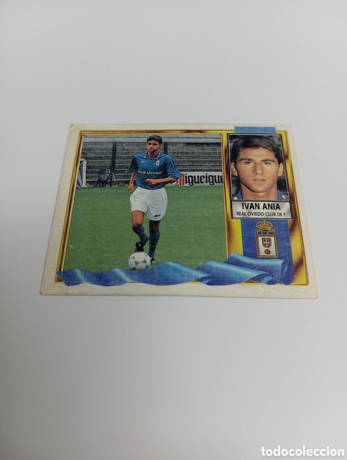 Cromos de F&uacute;tbol: IVAN ANIA Oviedo Liga Este 1995 1996 NUEVO SIN PEGAR PANINI 95 96