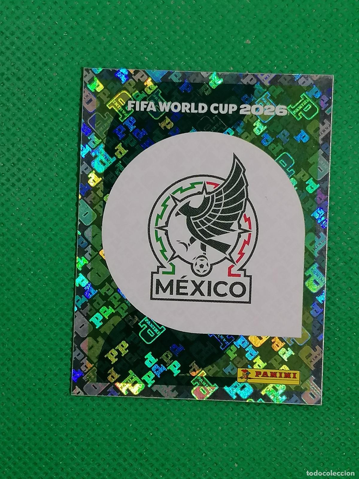 Cromos de F&uacute;tbol: MEX 1 MEX1 ESCUDO MEXICO ⚽ PANINI FIFA MUNDIAL WORLD CUP 26 2026 STICKER ⚽