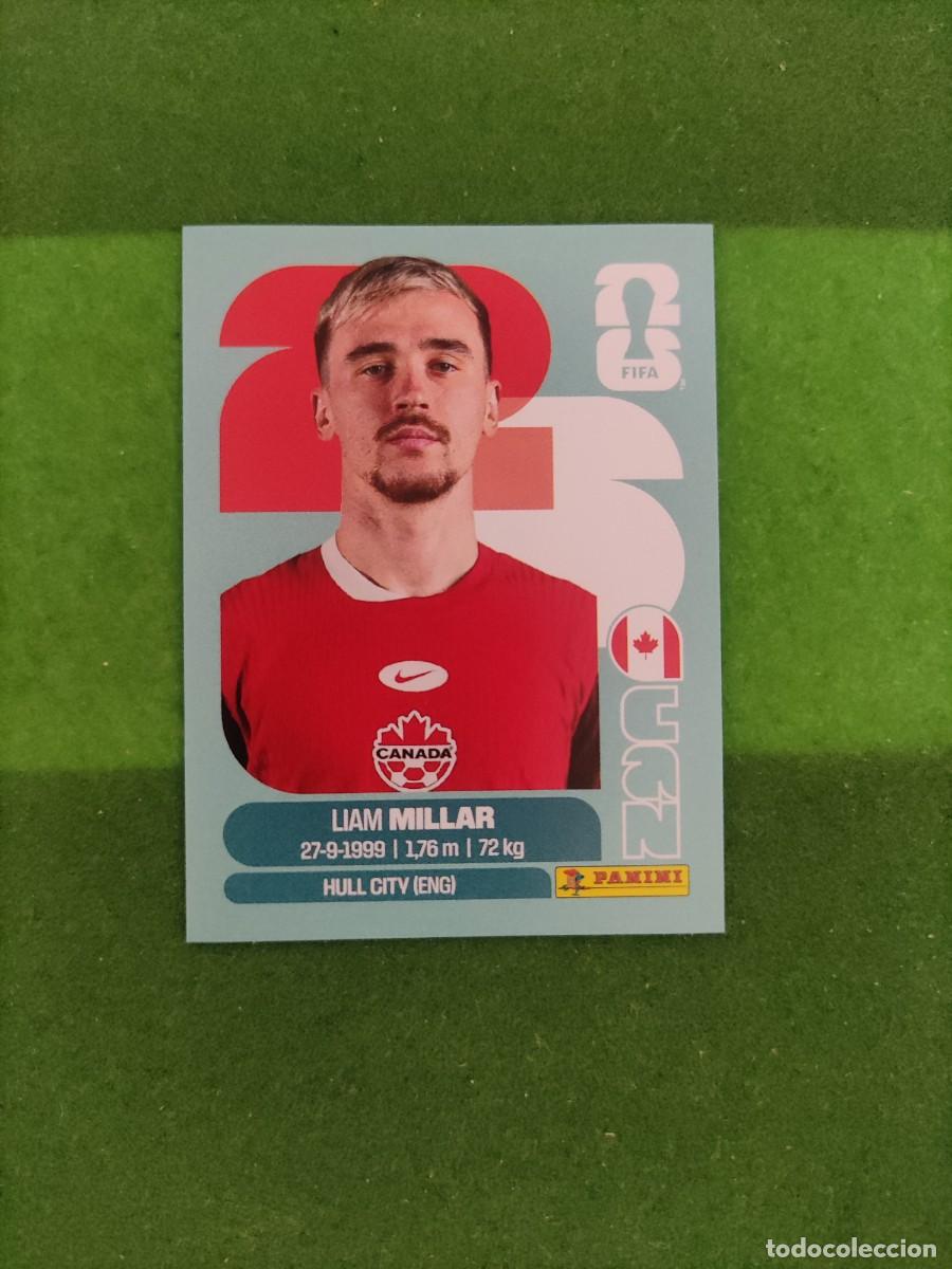 Cromos de F&uacute;tbol: Millar Canad&aacute; CAN 18 Sticker Mundial 2026 FIFA World Cup / Sin pegar