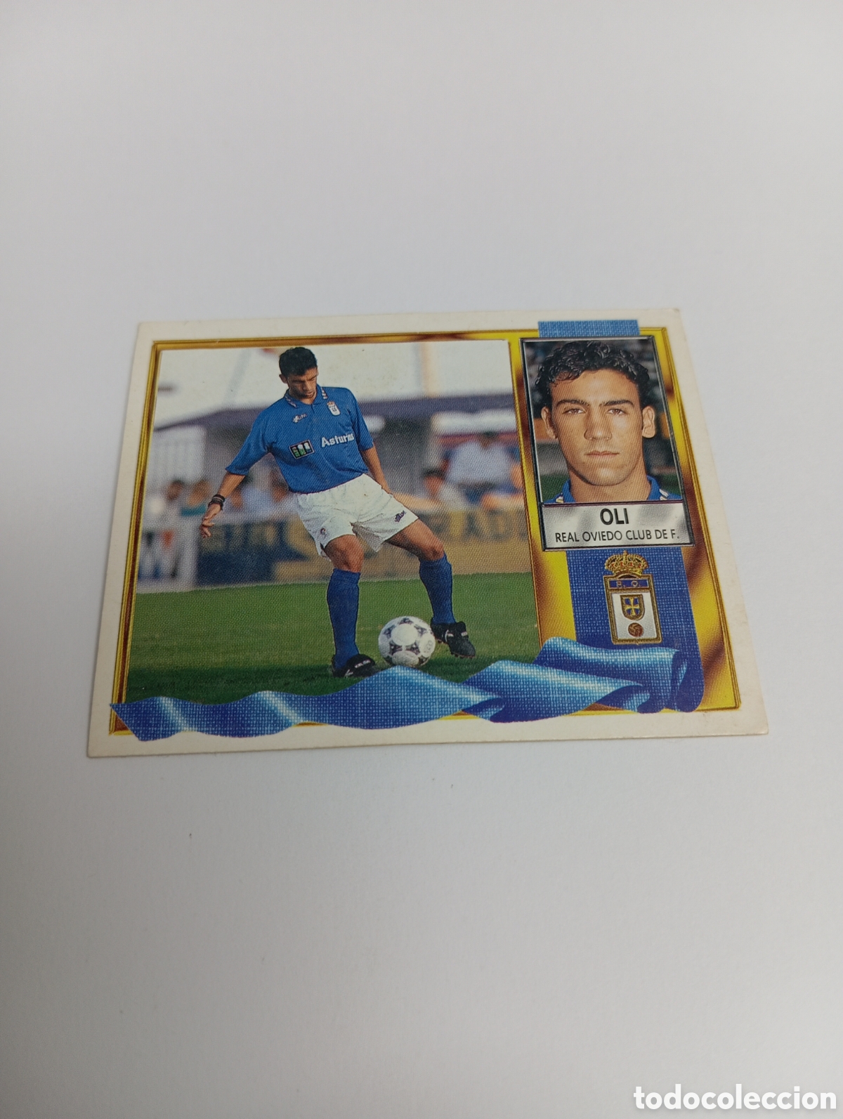Cromos de F&uacute;tbol: OLI Oviedo Liga Este 1995 1996 NUEVO SIN PEGAR PANINI 95 96