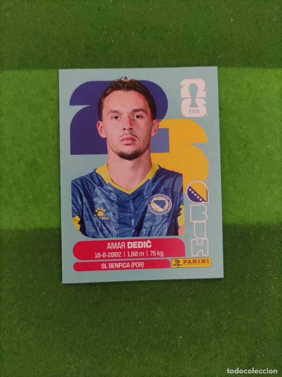 Cromos de F&uacute;tbol: Dedić Bosnia Herzegovina BIH 3 Sticker Mundial 2026 FIFA World Cup / Sin pegar