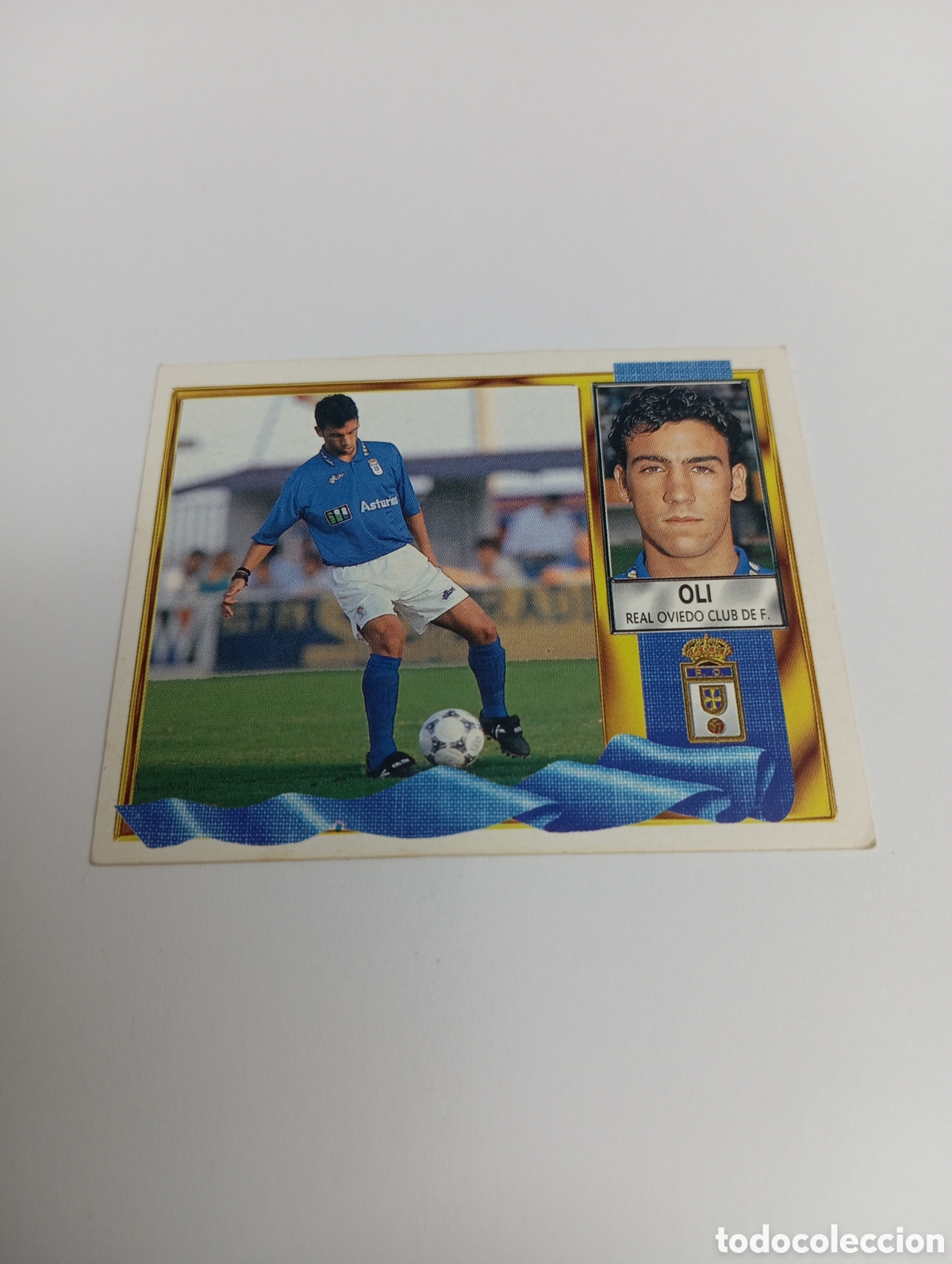 Cromos de F&uacute;tbol: OLI Oviedo Liga Este 1995 1996 NUEVO SIN PEGAR PANINI 95 96