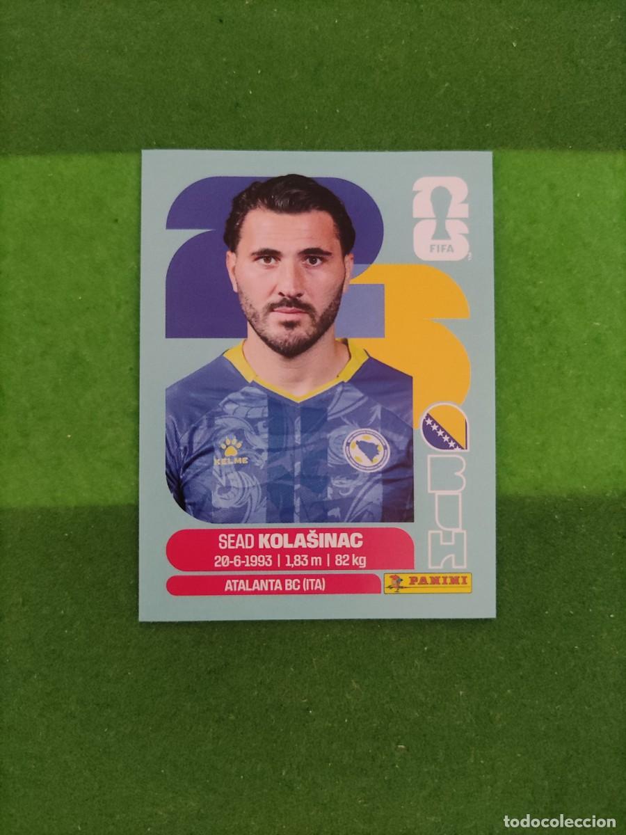 Cromos de F&uacute;tbol: Kolasinak Bosnia Herzegovina BIH 4 Sticker Mundial 2026 FIFA World Cup / Sin pegar