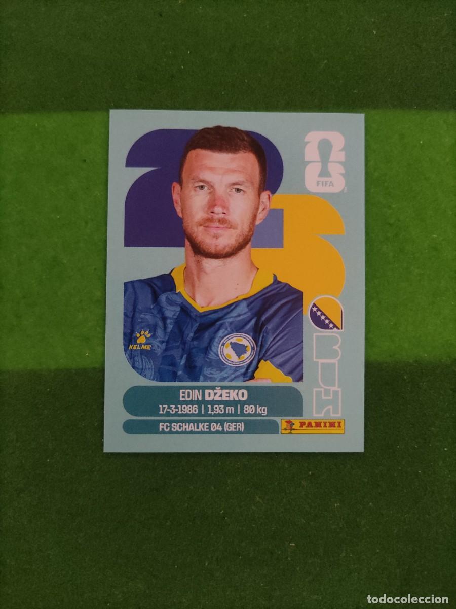 Cromos de F&uacute;tbol: Dzeko Bosnia Herzegovina BIH 18 Sticker Mundial 2026 FIFA World Cup / Sin pegar