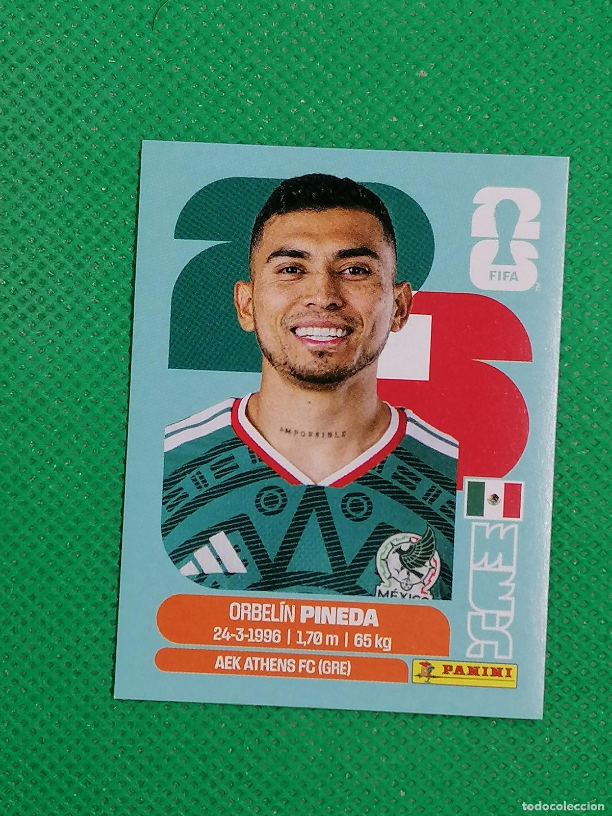 Cromos de F&uacute;tbol: MEX 11 MEX11 ORBELIN PINEDA MEXICO ⚽ PANINI FIFA MUNDIAL WORLD CUP 26 2026 STICKER ⚽