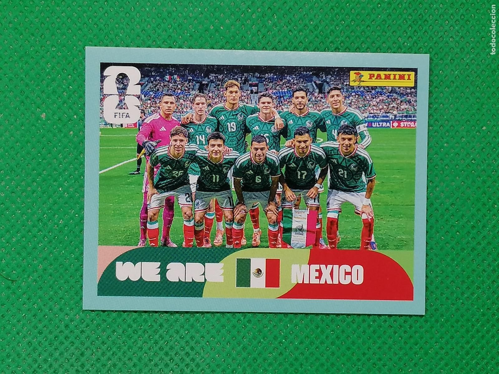 Cromos de F&uacute;tbol: MEX 13 MEX13 PLANTILLA MEXICO ⚽ PANINI FIFA MUNDIAL WORLD CUP 26 2026 STICKER ⚽