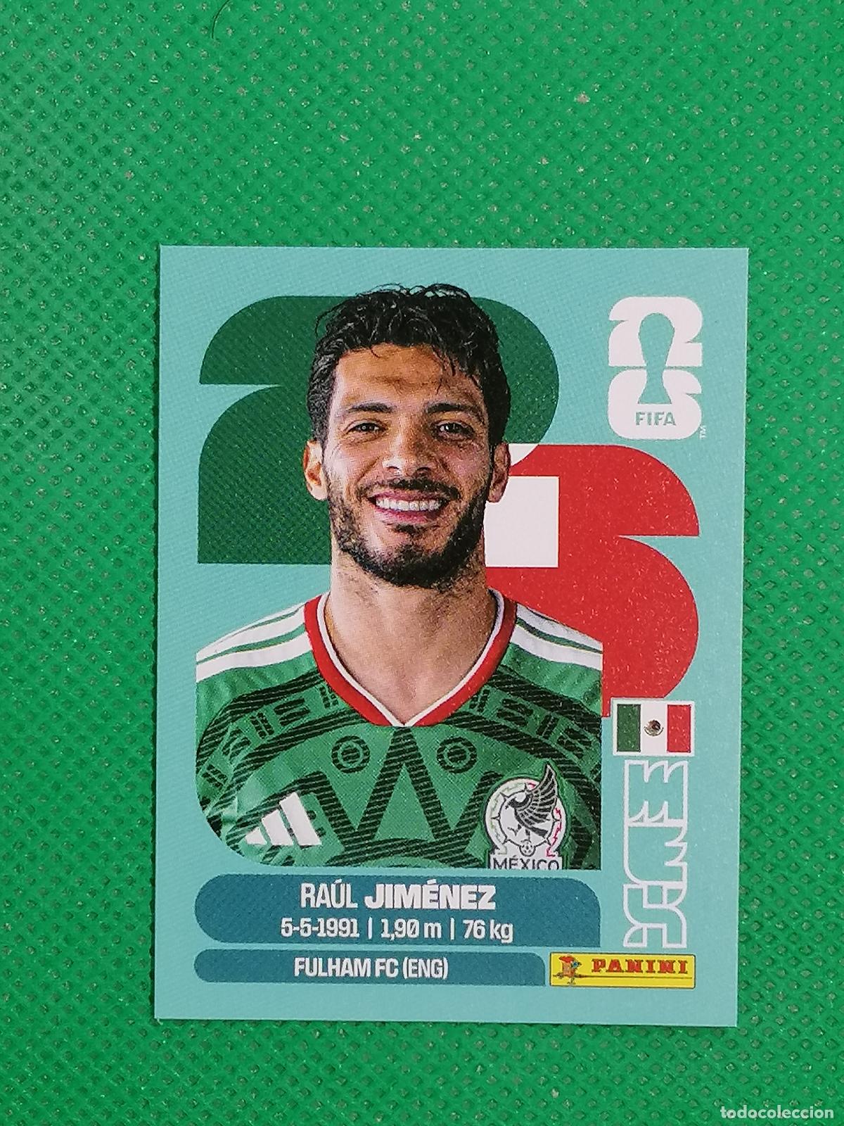 Cromos de F&uacute;tbol: MEX 17 MEX17 RAUL JIMENEZ MEXICO ⚽ PANINI FIFA MUNDIAL WORLD CUP 26 2026 STICKER ⚽