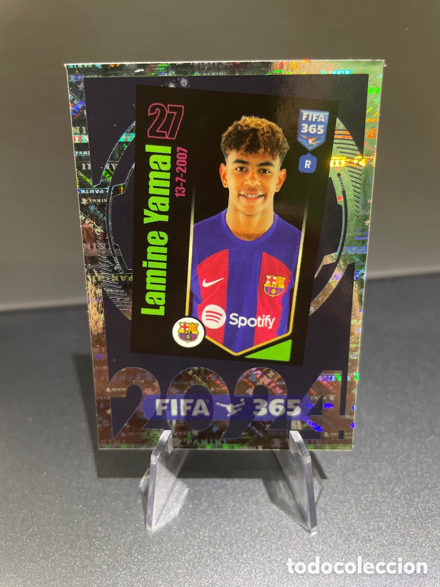 Cromos de F&uacute;tbol: Lamine Yamal 13 Rookie Panini FIFA 365 2025 FC Barcelona