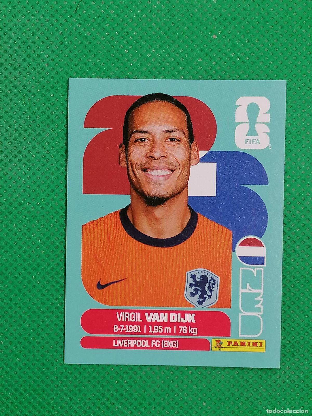 Cromos de F&uacute;tbol: NED 3 NED3 VIRGIL VAN DIJK HOLANDA ⚽ PANINI FIFA MUNDIAL WORLD CUP 26 2026 STICKER ⚽