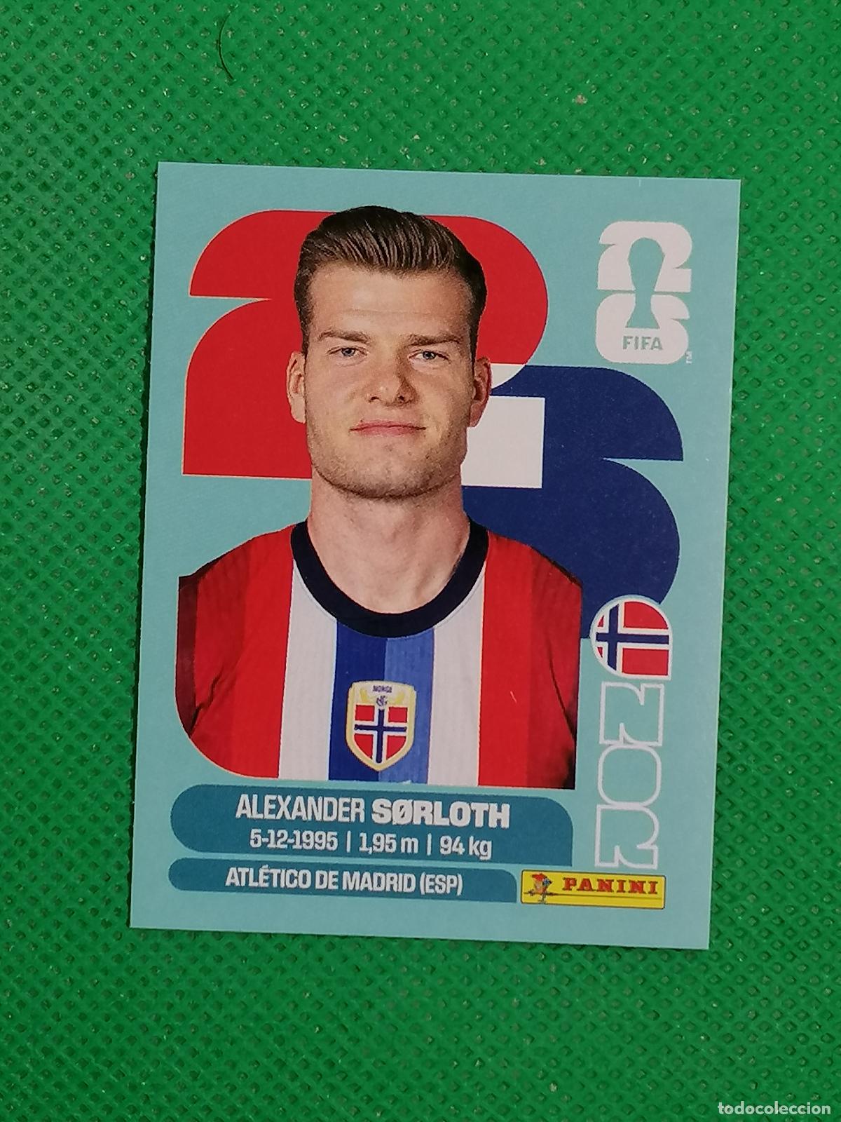 Cromos de F&uacute;tbol: NOR 16 NOR16 ALEXANDER SORLOTH NORUEGA ⚽ PANINI FIFA MUNDIAL WORLD CUP 26 2026 STICKER ⚽