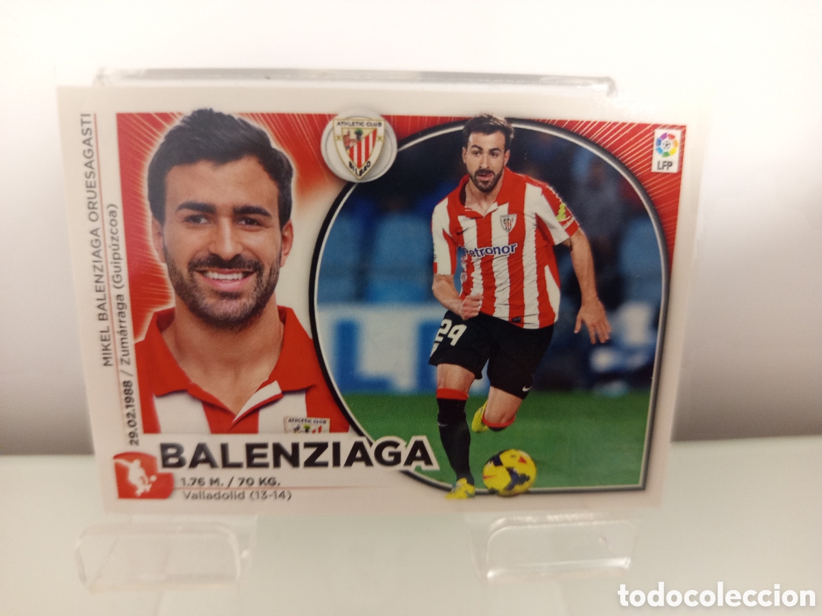 Fu&szlig;ball-Sticker: ❇️ CROMO ⚽ BALENZIAGA ATHLETIC DE BILBAO 14 15 2014 2015 ESTE PANINI SIN PEGAR ❇️